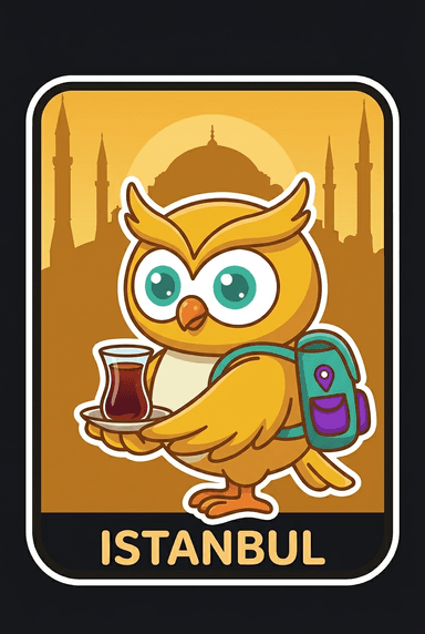 Istanbul city sticker