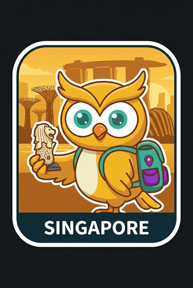 Singapore city sticker